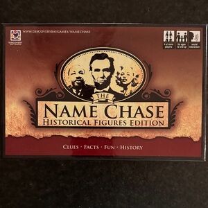 Name Chase Historical Figures Edition - NEW!
